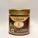 Haselnusscreme (60% Haselnuss) mit Safran - 180g