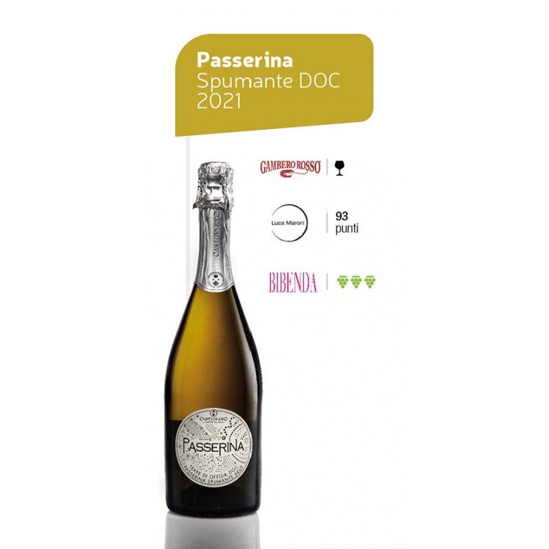 Sparkling Wine Terre di Offida Passerina DOC 0,75L - Qualitonline | Rotweine